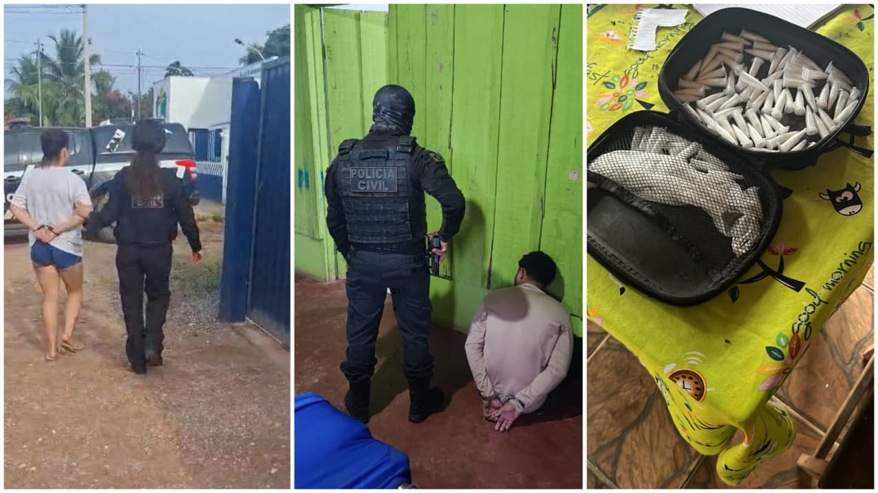 Polícia Civil cumpre mandados na Operação Iter Fractum e prende faccionados em Nova Lacerda por tráfico, extorsão e ameaças