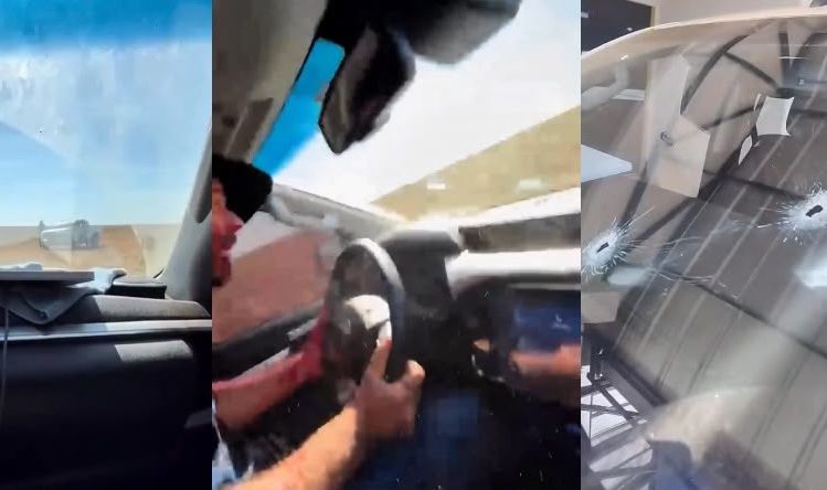 Produtor rural leva tiro no rosto e atropela rival em disputa por lavoura em Feliz Natal; Veja vídeo