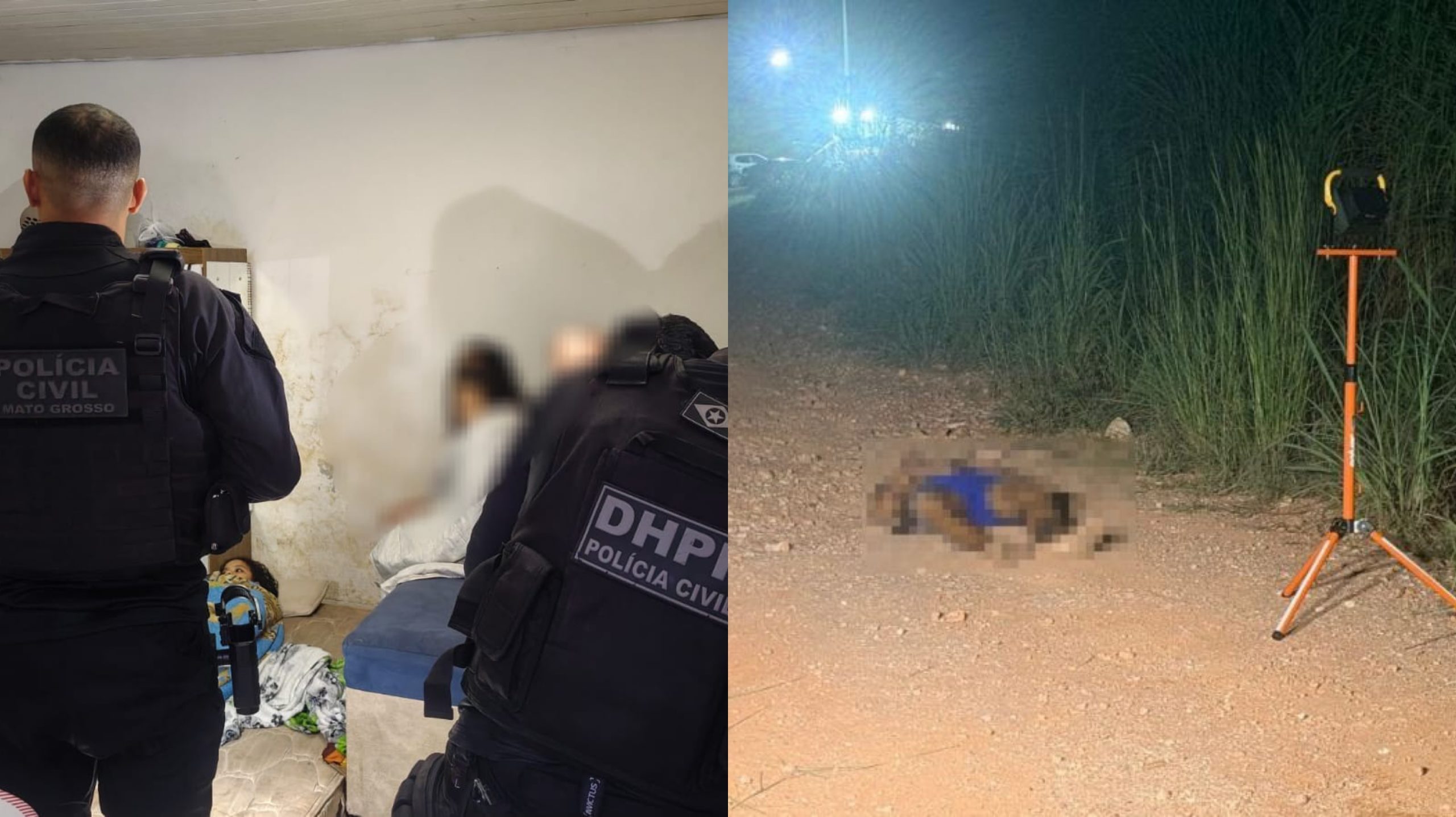 Dois suspeitos são presos por torturar e executar homem e, em seguida, desovar o corpo na região do Contorno Leste